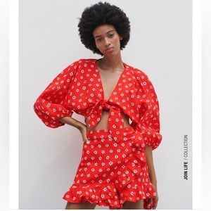 ZARA Skort & Top Set